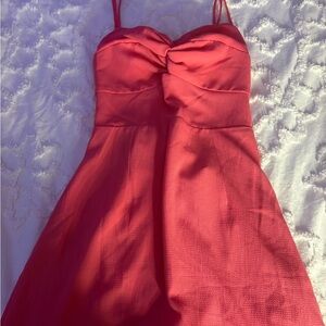 Lucy in the Sky Red Mini Dress